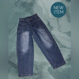 Private Label Women's Blue Straight Leg Jeans